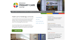 Desktop Screenshot of bendigoprimarycarecentre.com.au